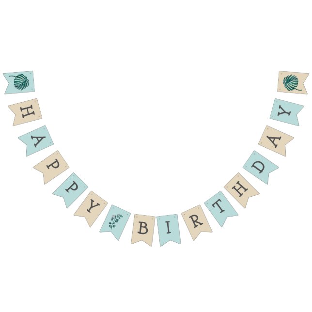 Nature botanique Joyeux drapeaux de Bunting Annive (Tout)