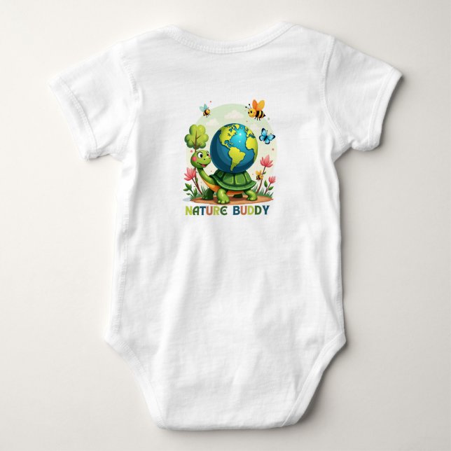 Nature Buddy  Baby Bodysuit (Back)