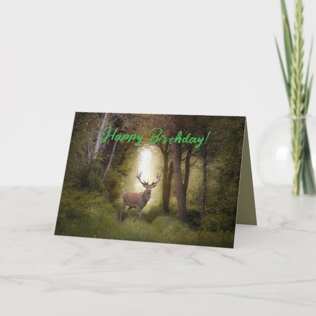 NATURE CALL BIRTHDAY CARD (Front)