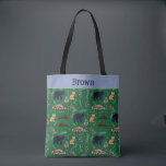 Nature Camping Trip tote Bag<br><div class="desc">The perfect camping trip tote does exist. A cute bag that is perfect for hauling accessories or small shopping items will do the trick. This tote is ready for a personalized touch. Add your name or phrase of choice. Cute wildlife Pattern with bears, fox, squirrel, and raccoon. Ready for Adventure...</div>