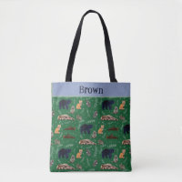 Nature Camping Trip tote