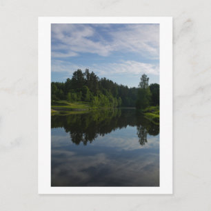 Nature Canal River Forest Belarus Carte postale