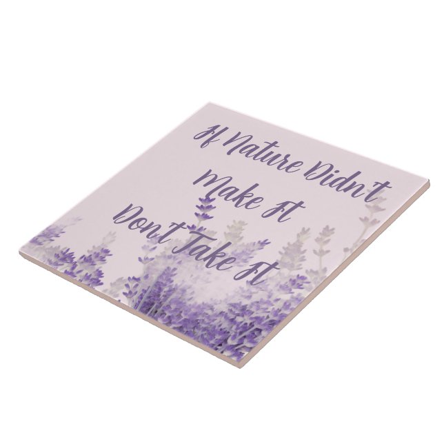 Nature Ceramic Tile (Side)