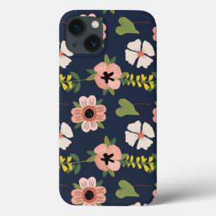 Nature Colorful Flowers Cute Watercolor     iPhone 13 Case