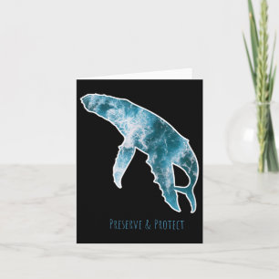 Nature Conservation Whale Environmental Protection Card