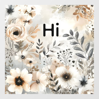 Nature Customizable  Window Cling