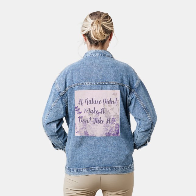 Nature Denim Jacket (Model)