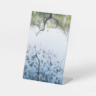 NATURE DESIGN PEDESTAL SIGN