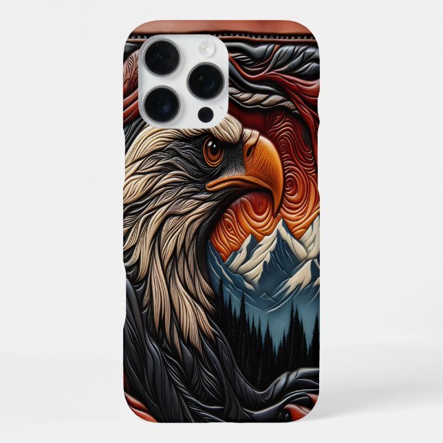 Nature Eagle Design iPhone Case (Back)