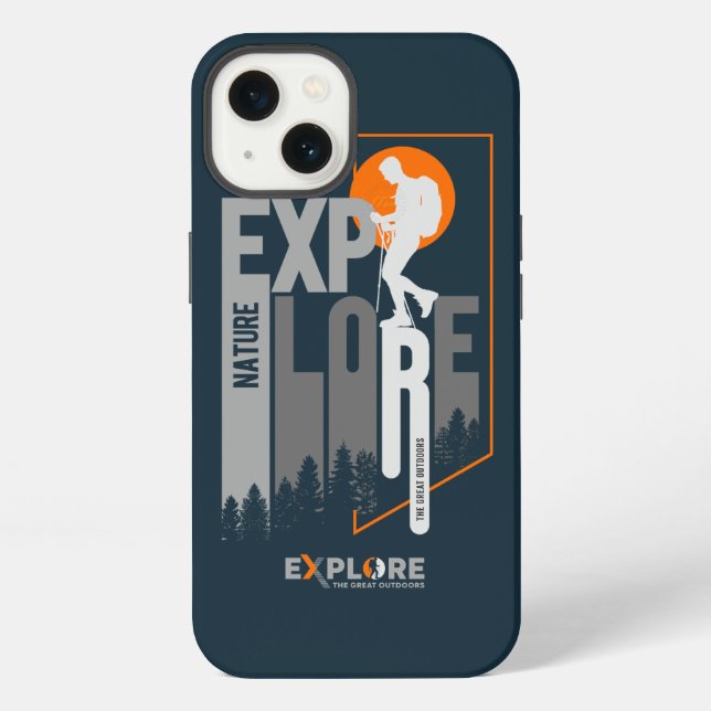 Nature Exploration (2) | Men - iPhone Case (Back)