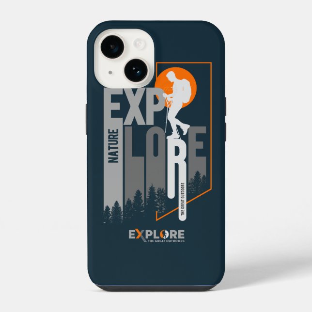 Nature Exploration (2) | Men - iPhone Case (Back)