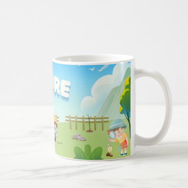 Nature Exploration Day Coffee Mug (Right)