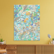 Nature Fantasy – Vintage Abstract Canvas Art