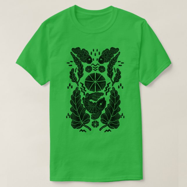 Nature Fish T-Shirt (Design Front)