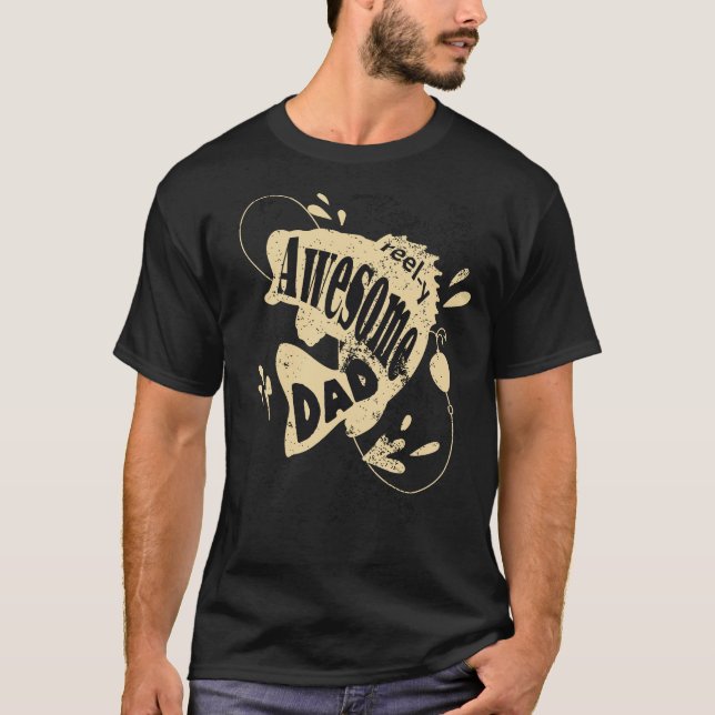   Nature Fishing Dad T-Shirt (Front)