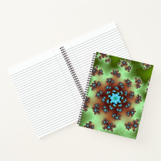 Nature Floral Sprinkles Notebook (Inside)