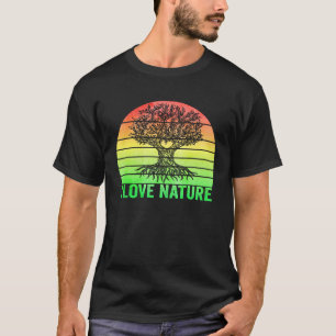 Nature forest tree nature protection climate prote T-Shirt