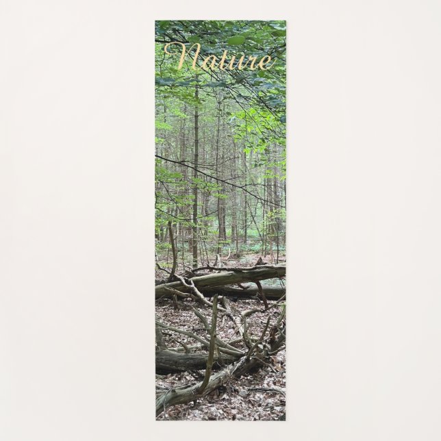 Nature Forrest Yoga Mat (Front)