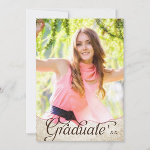 Nature Garden 2 Photo Graduation Announcement