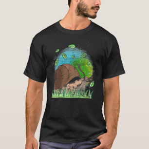 Nature Gastropod Garden Animal Slug Snail T-Shirt