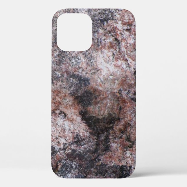 Nature Geology Pinkish Rock Texture Case-Mate iPhone Case (Back)