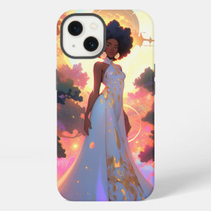 Nature Goddess African American Fantasy Art iPhone 13 Case