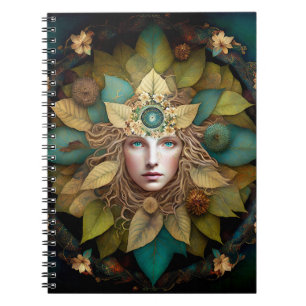 Nature Goddess Mandala Notebook