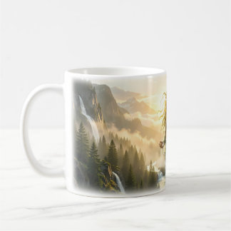 Nature Goddess Waterfall Mountain Spirit Mug