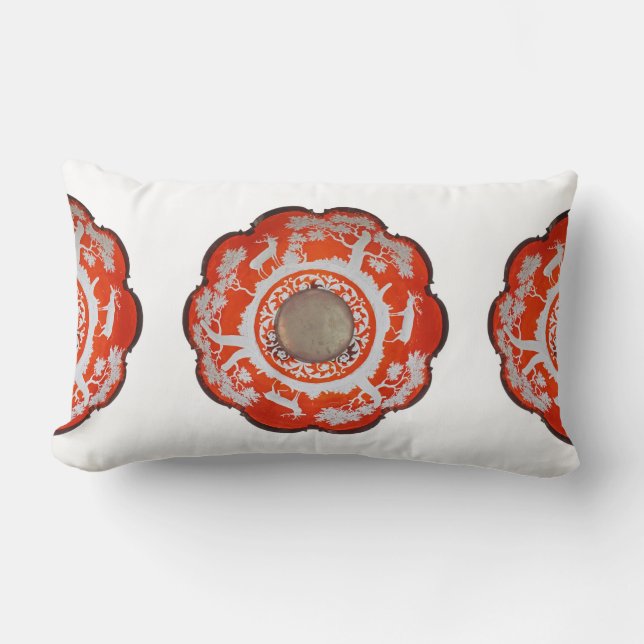 NATURE GOES AROUND LUMBAR PILLOW (Front)