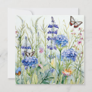 Nature gracieuse : Jardin enchanté Carte d'anniver