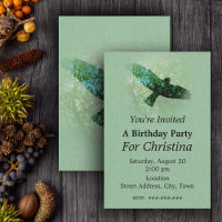 Nature Green Trees Bird Soaring Crow Birthday