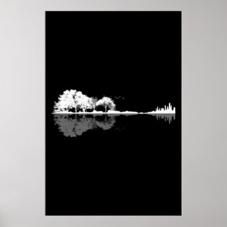 Nature Guitar Poster