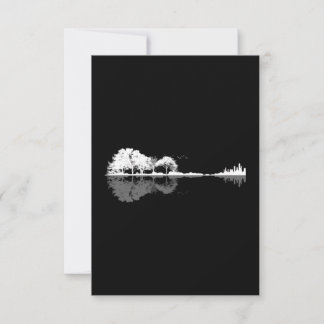 Nature Guitar Thank You Card