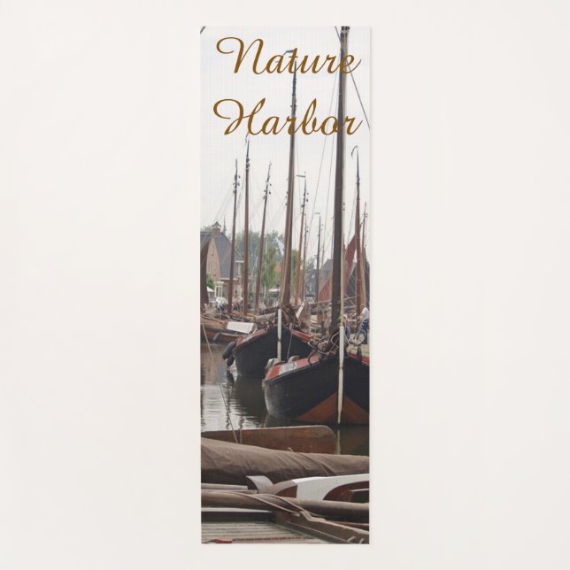 Nature Harbor Yoga Mat (Front)