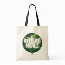NATURE HEALS Tote Bag