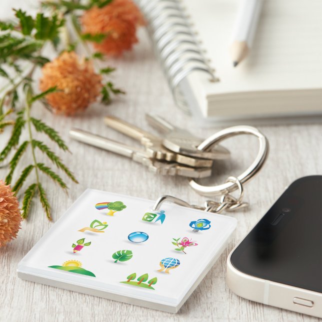 Nature Icons Keychain (Creator Uploaded)