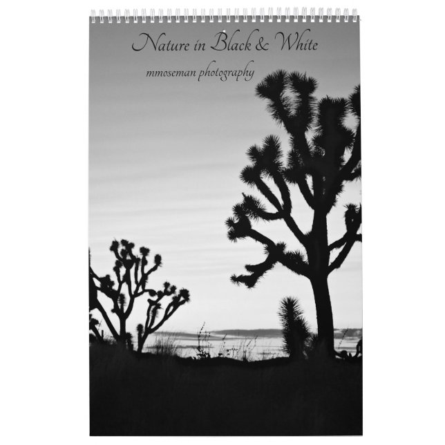 Nature in Black and White Calendar (Cover)