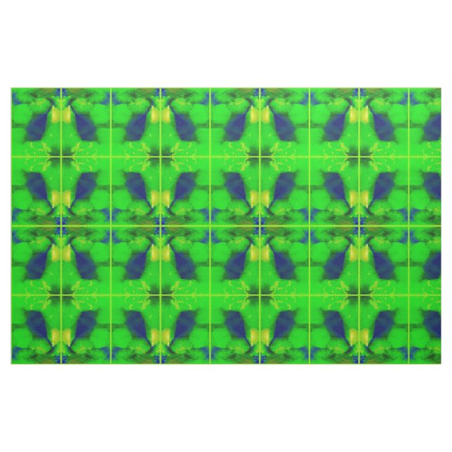 Nature in Lime Green Fabric 2 (Fat Quarter)