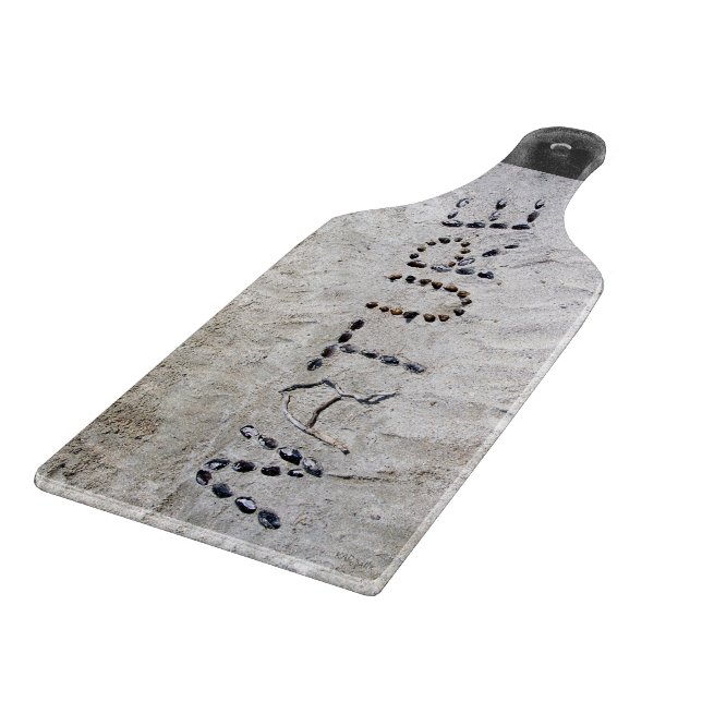 Nature in the Sand Graphics Cutting Board (Corner)