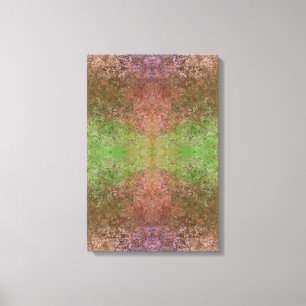 Nature Inspired Abstract Alcohol Ink Canvas Print