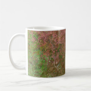 Nature Inspired Abstract Alcohol Ink Coffee Mug