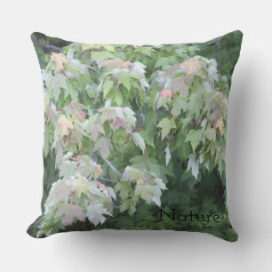 Nature Inspired Art Decor Throw Pillow