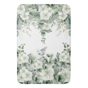 Nature-Inspired Botanical Bath Mat