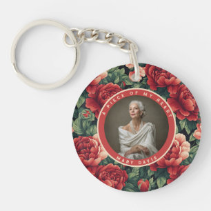 Nature-inspired Gifts For Girlfriend Custom Rose Keychain