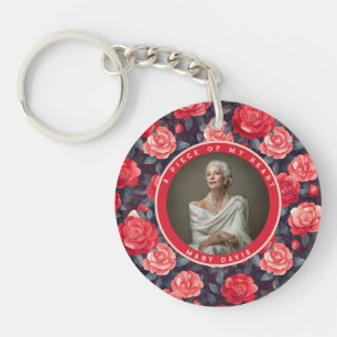Nature-inspired Housewarming Gift Ideas Rose Flora Keychain