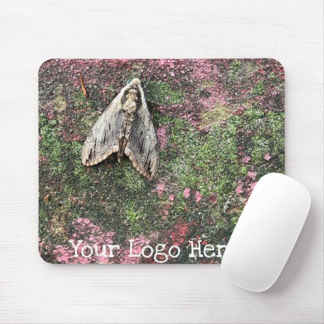 Nature Inspired Moth Mouse Pad (With Mouse)
