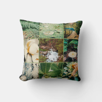Nature inspired Photo Throw Pillow