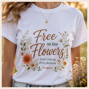 Nature Inspired Women’s Soft Feminine Graphic Tee