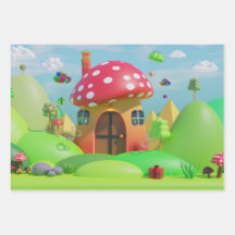 Nature-Inspired Wrapping Paper