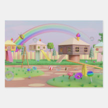 Nature-Inspired Wrapping Paper